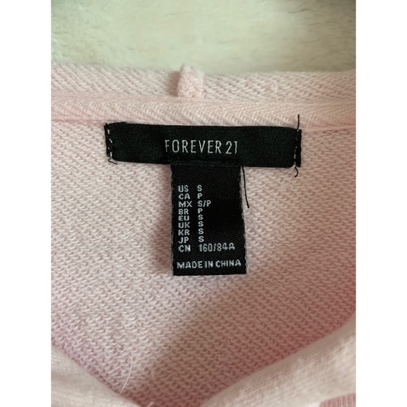 Cropped Pink Sweatshirt - Picture 3 of 4